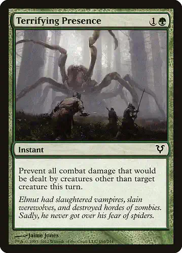 Terrifying Presence - avr Spoiler