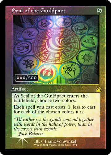 Seal of the Guildpact - rvr Spoiler