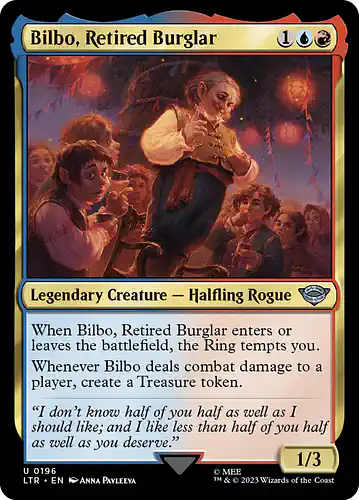 Bilbo, Retired Burglar - ltr Spoiler