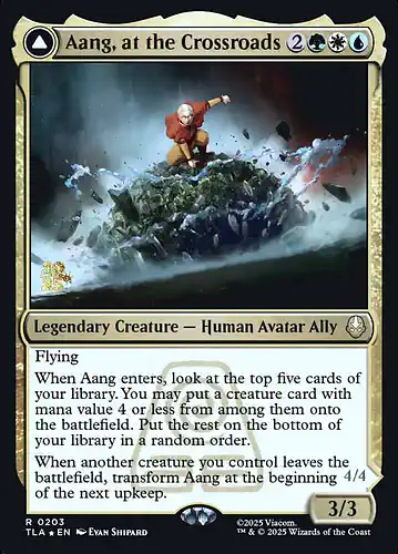 Aang, at the Crossroads - tla Spoiler
