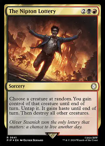 The Nipton Lottery - pip Spoiler