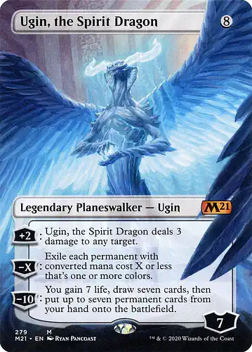 Ugin, the Spirit Dragon - m21 Spoiler