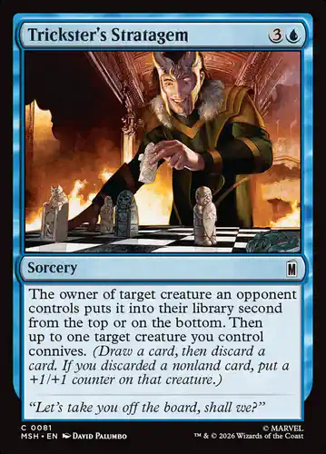 Trickster's Stratagem - msh Spoiler