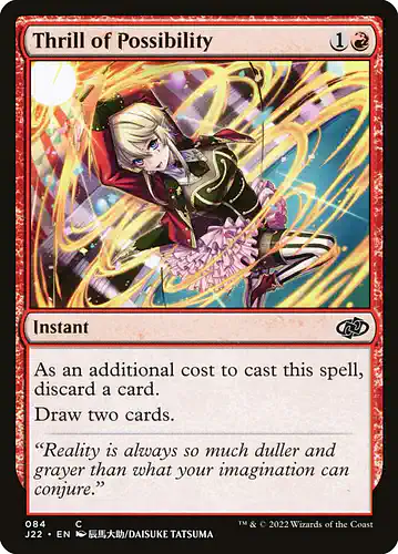 Thrill of Possibility - j22 Spoiler