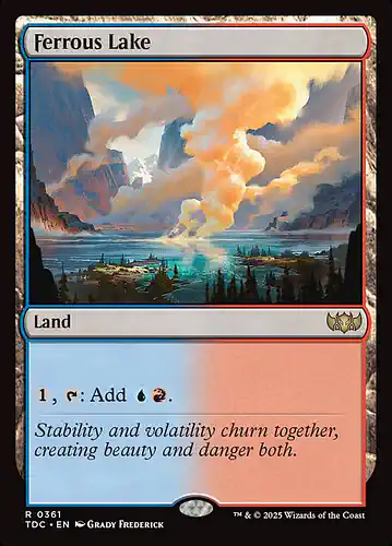 Ferrous Lake - tdc Spoiler