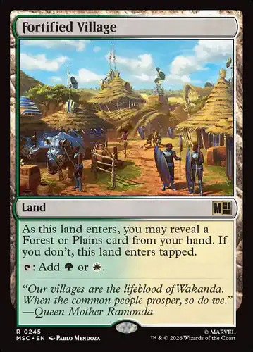 Fortified Village - msc Spoiler