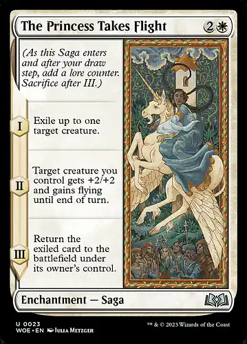 The Princess Takes Flight - woe Spoiler