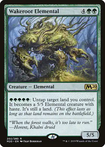 Wakeroot Elemental - m20 Spoiler