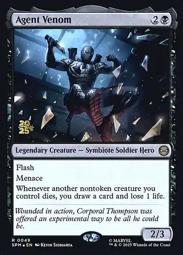 Agent Venom - spm Spoiler