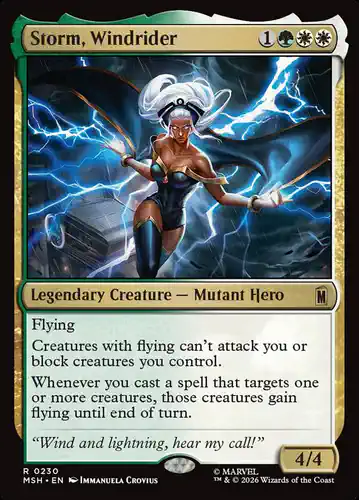 Storm, Windrider - msh Spoiler