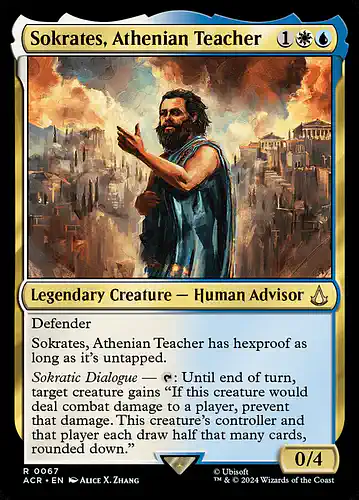 Sokrates, Athenian Teacher - acr Spoiler
