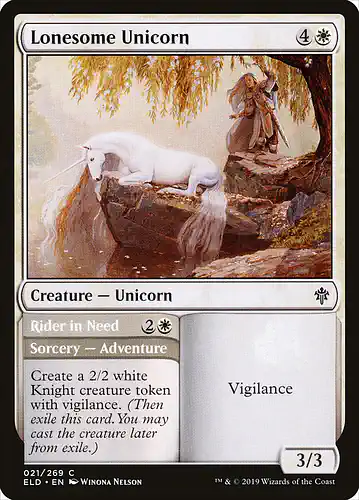 Lonesome Unicorn - eld Spoiler