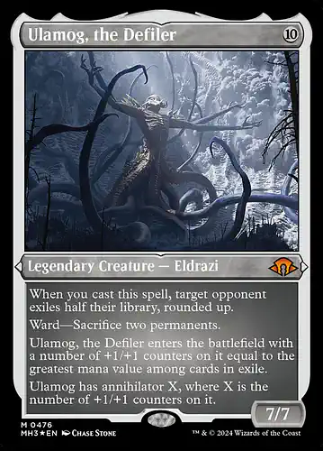 Ulamog, the Defiler - mh3 Spoiler