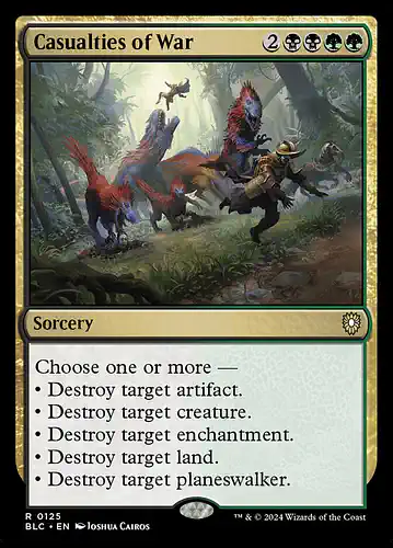Casualties of War - blc Spoiler