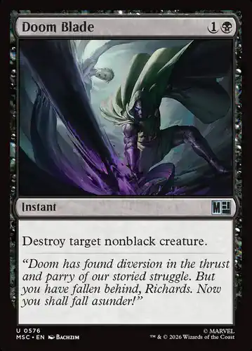 Doom Blade - msc Spoiler