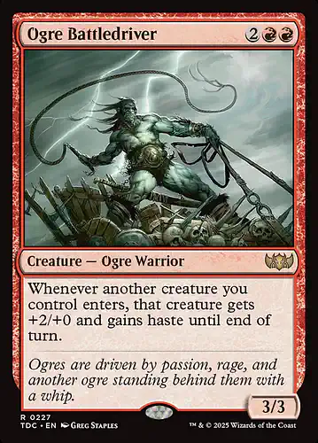Ogre Battledriver - tdc Spoiler