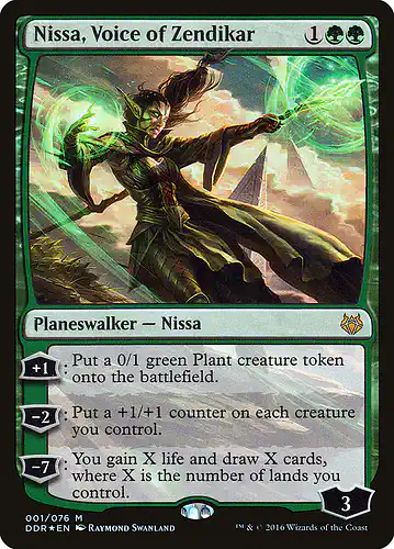 Nissa, Voice of Zendikar - ddr Spoiler