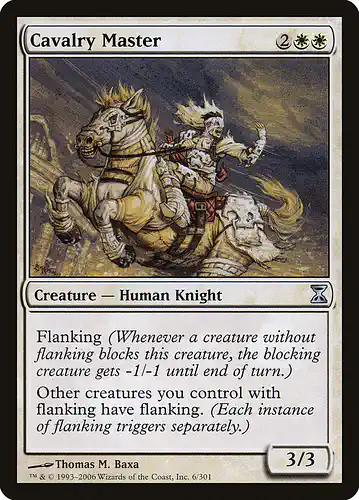 Cavalry Master - tsp Spoiler
