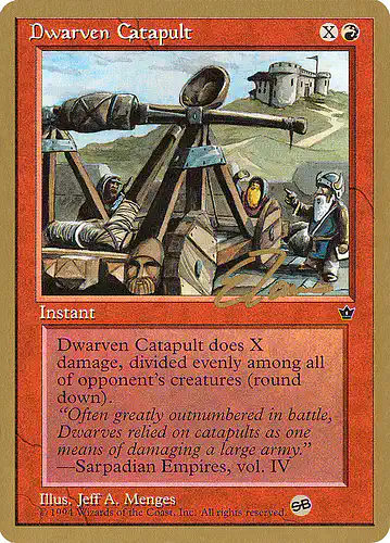Dwarven Catapult - ptc Spoiler
