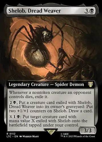 Shelob, Dread Weaver - ltc Spoiler