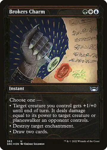 Brokers Charm - snc Spoiler