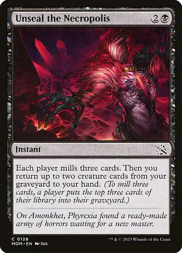 Unseal the Necropolis - mom Spoiler