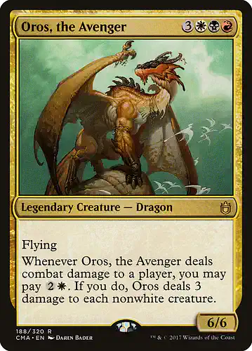Oros, the Avenger - cma Spoiler