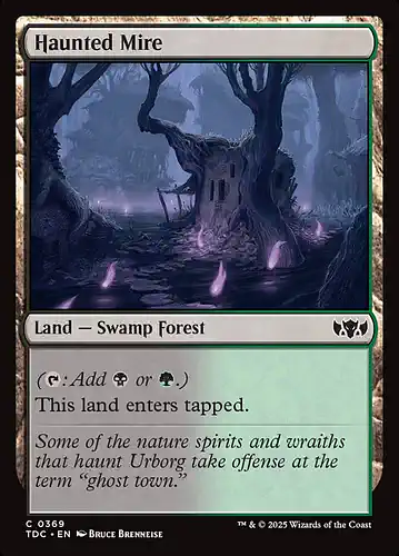 Haunted Mire - tdc Spoiler