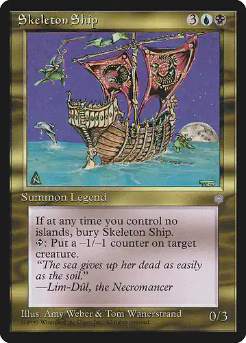Skeleton Ship - ice Spoiler