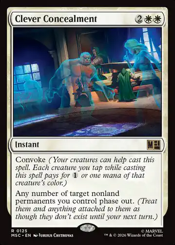Clever Concealment - msc Spoiler
