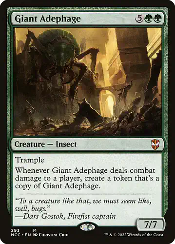 Giant Adephage - ncc Spoiler