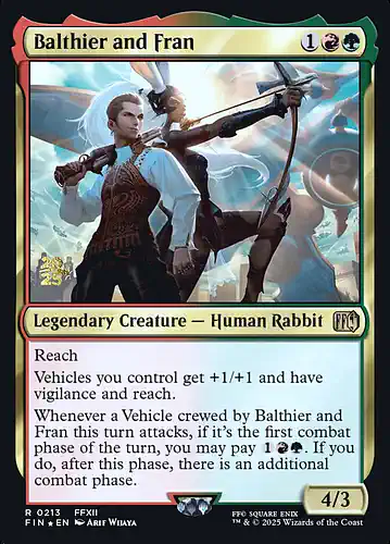 Balthier and Fran - fin Spoiler