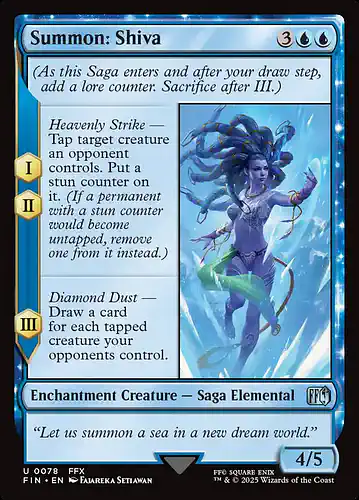 Summon: Shiva - fin Spoiler