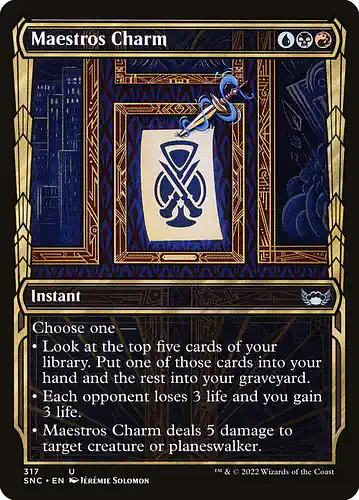 Maestros Charm - snc Spoiler