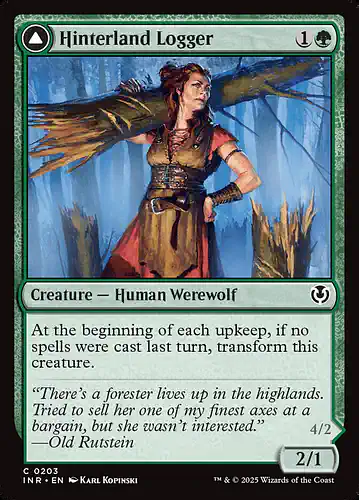 Hinterland Logger - inr Spoiler