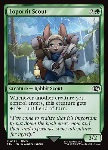 Loporrit Scout - fin Spoiler