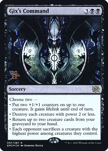 Gix's Command - bro Spoiler