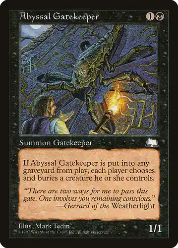 Abyssal Gatekeeper - wth Spoiler