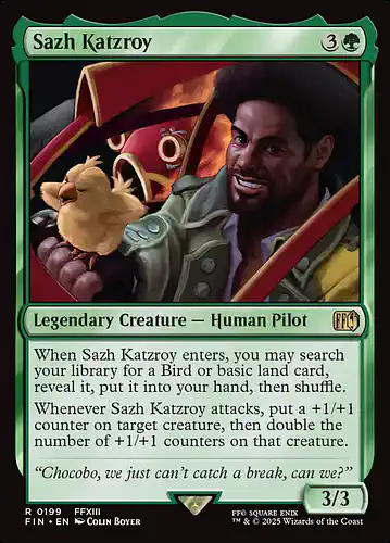 Sazh Katzroy - fin Spoiler