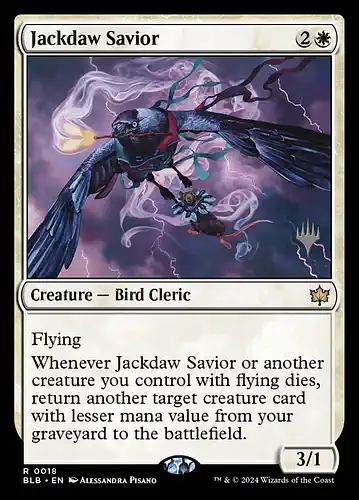Jackdaw Savior - blb Spoiler
