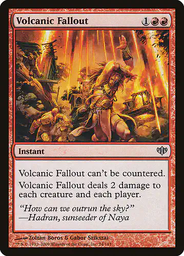 Volcanic Fallout - con Spoiler