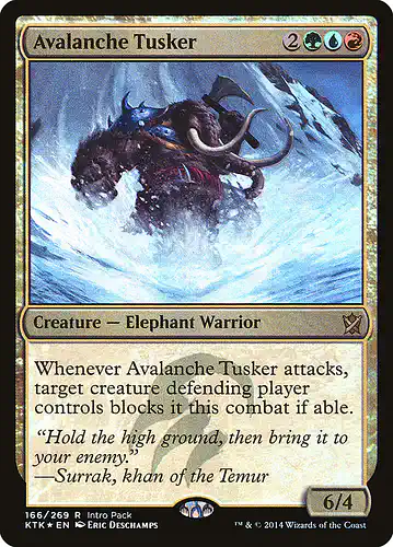 Avalanche Tusker - ktk Spoiler