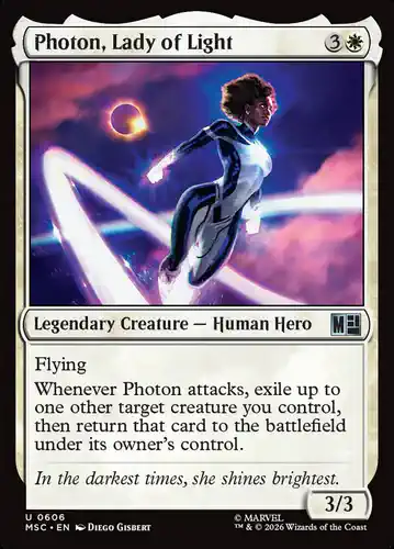 Photon, Lady of Light - msc Spoiler