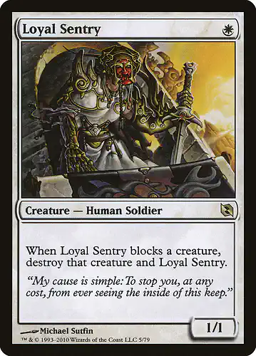 Loyal Sentry - ddf Spoiler