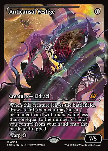 Anticausal Vestige - eoe Spoiler