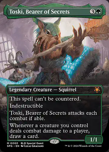 Toski, Bearer of Secrets - spg Spoiler