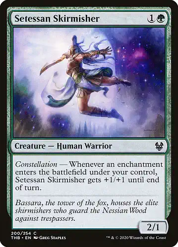Setessan Skirmisher - thb Spoiler