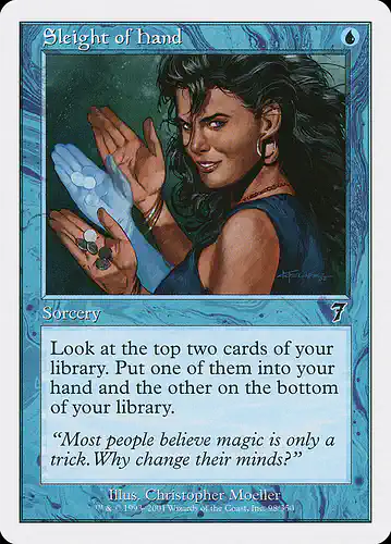 Sleight of Hand - 7ed Spoiler