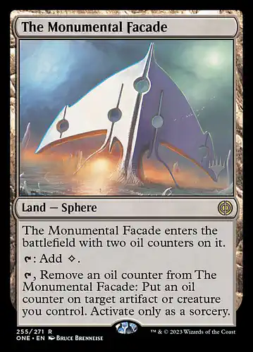 The Monumental Facade - one Spoiler