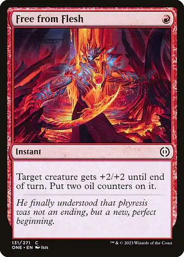 Free from Flesh - one Spoiler